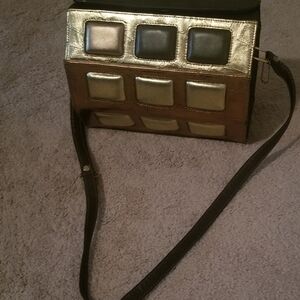 Elegant Metallic Shoulder Bag